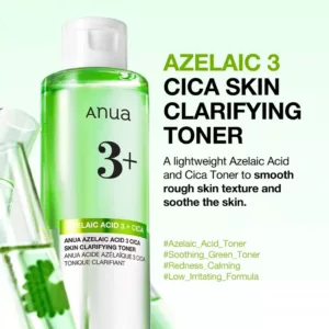 تونر آزلائیک اسید CICA آنوا +3