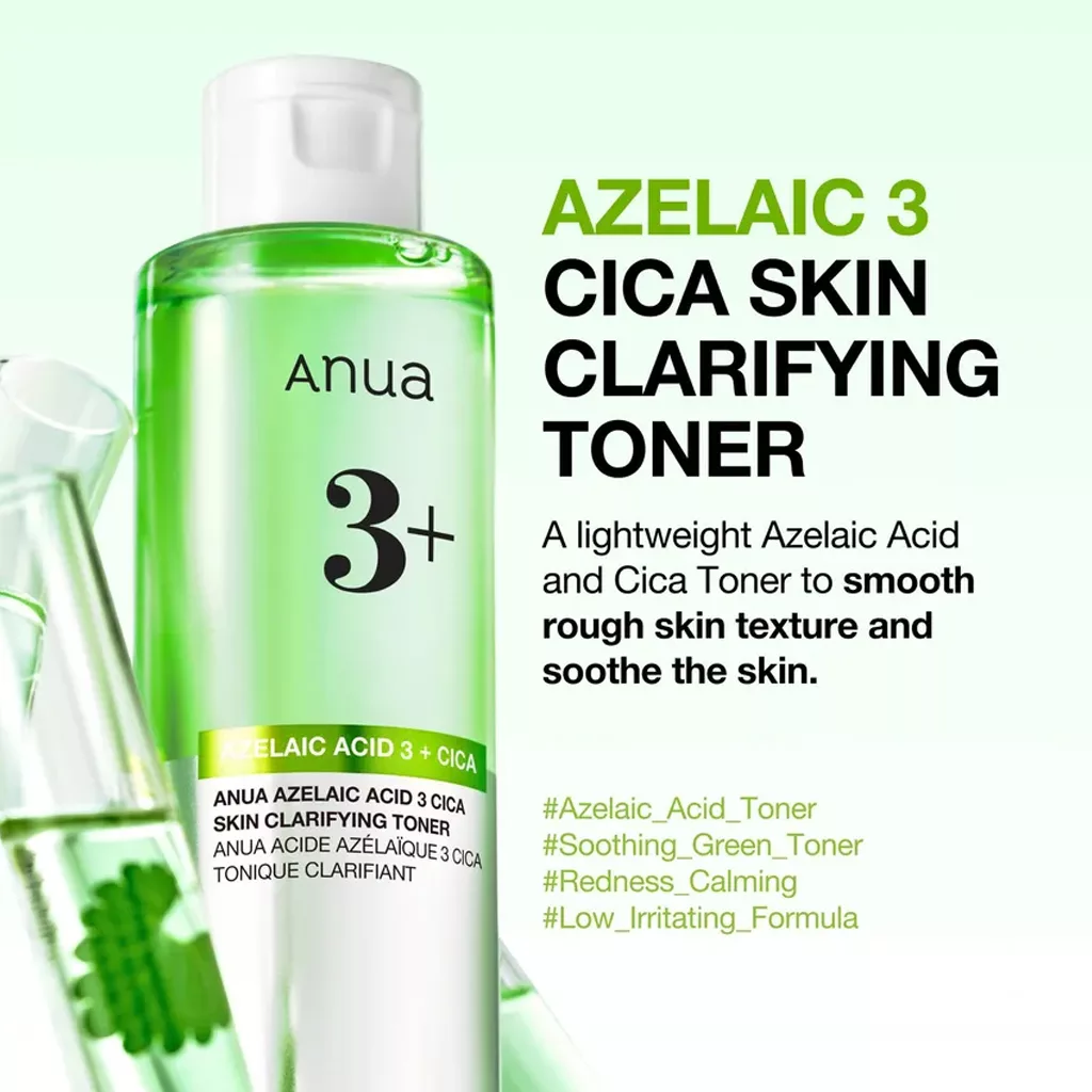 تونر آزلائیک اسید CICA آنوا +3