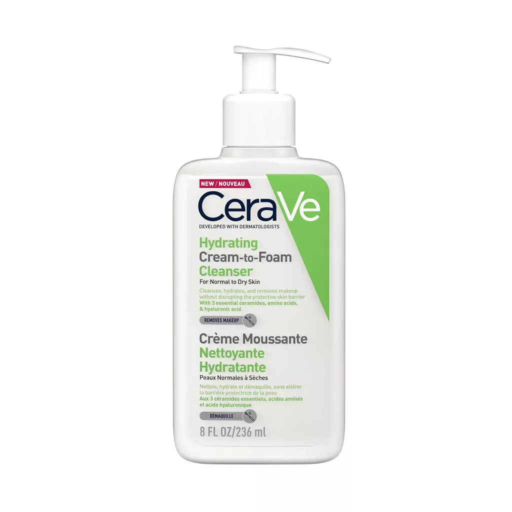 کرم فوم سراوی Cream to Foam نرمال تا خشک Hydrating