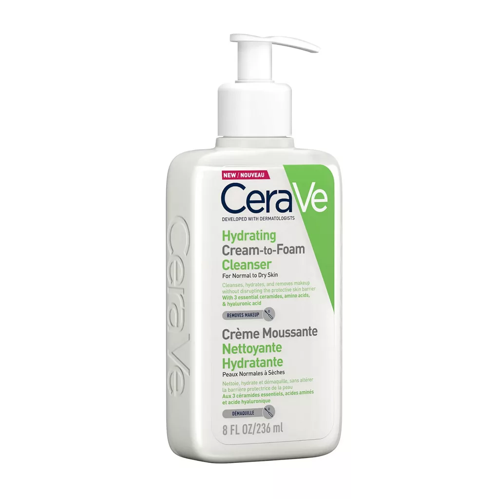 کرم فوم سراوی Cream to Foam نرمال تا خشک Hydrating