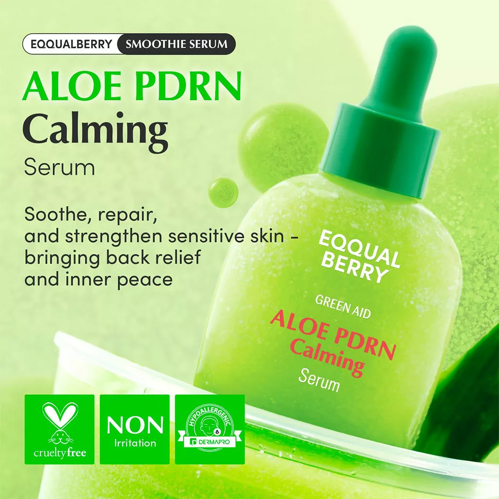 سرم تسکین دهنده Aloe PDRN اکوال بری