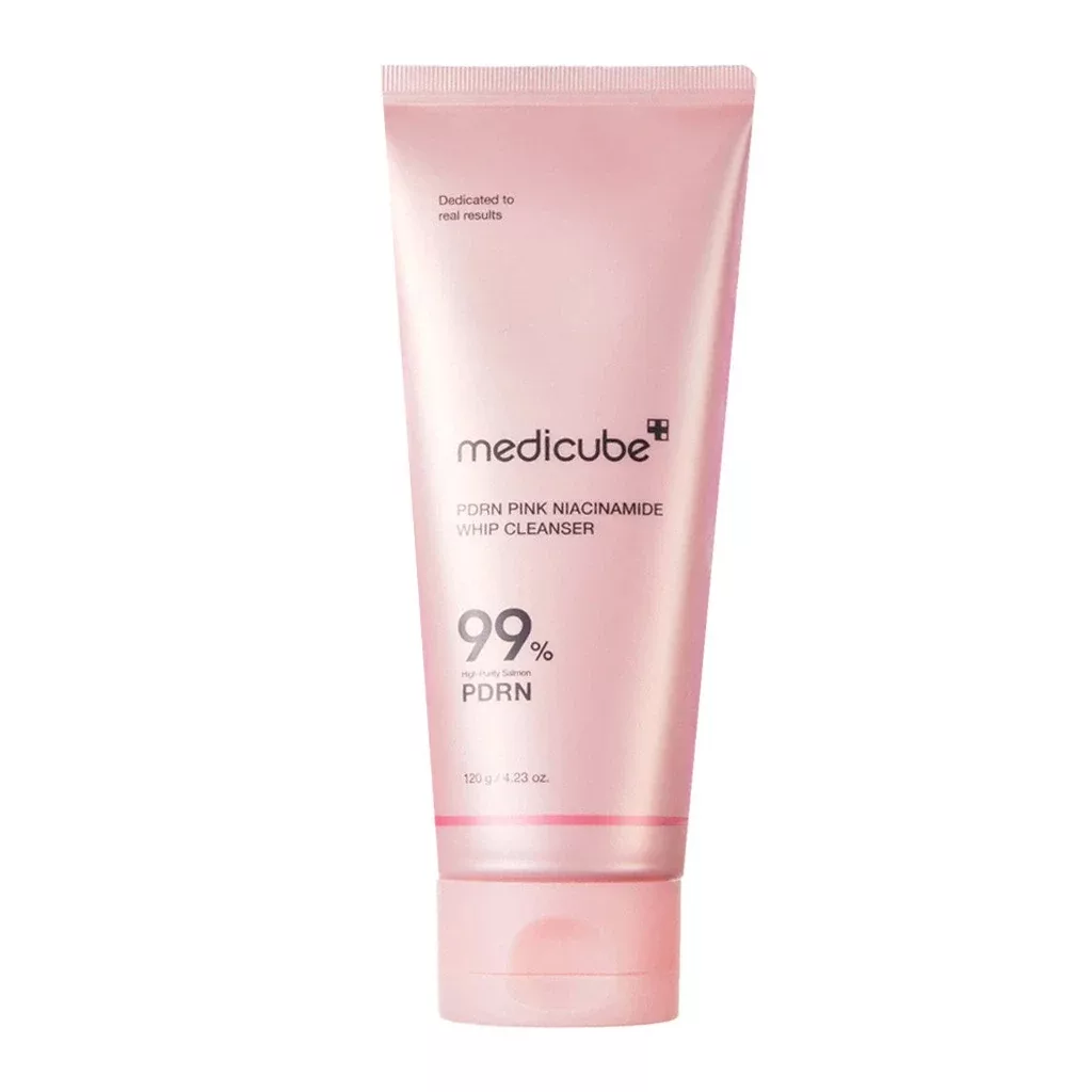 شوینده PDRN PINK مدی کیوب نیاسینامید WHIP CLEANSER شوینده PDRN PINK مدی کیوب نیاسینامید WHIP CLEANSER