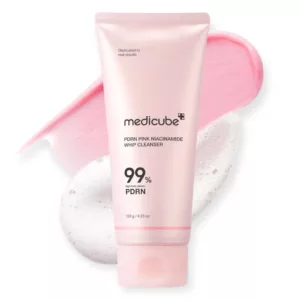 شوینده PDRN PINK مدی کیوب نیاسینامید WHIP CLEANSER