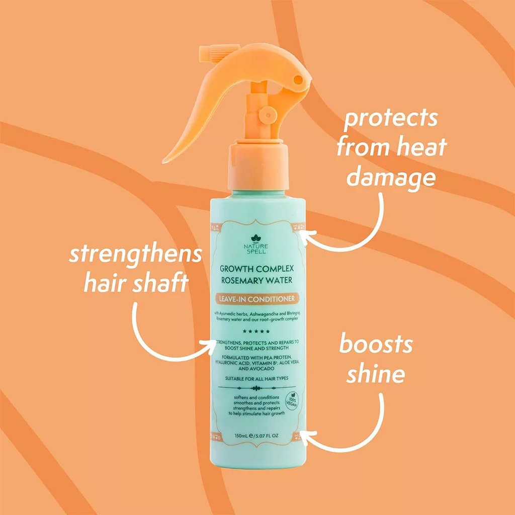 اسپری رزماری نیچر اسپل بعد حمام افرایش رشد مو و ضد ریزش Leave-in conditioner