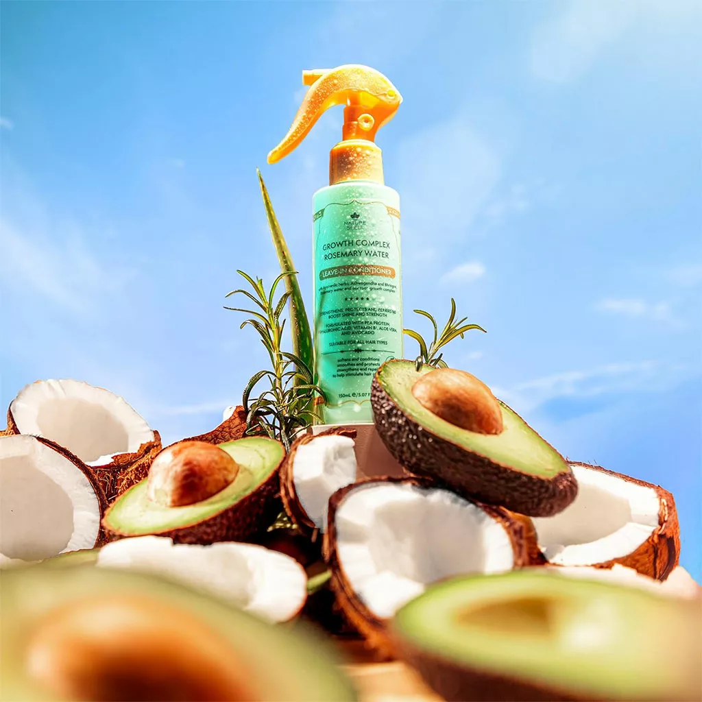 اسپری رزماری نیچر اسپل بعد حمام افرایش رشد مو و ضد ریزش Leave-in conditioner