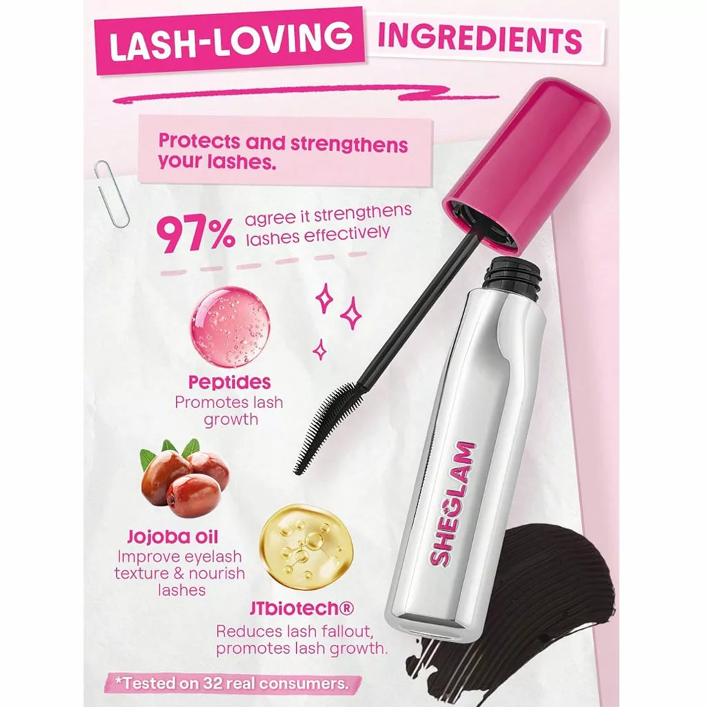 ریمل حجم دهنده و بلند کننده شیگلم صورتی ULTRA LASH LIFT