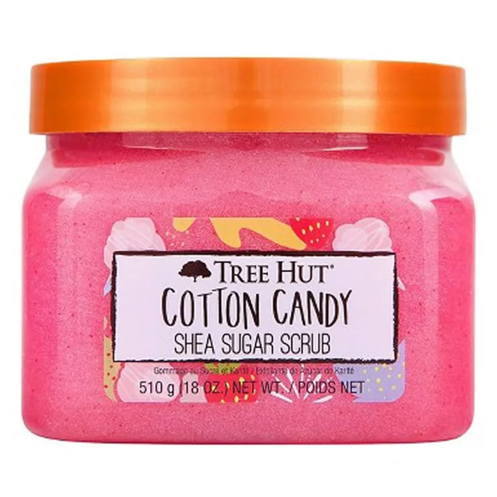 اسکراب شکری بدن تری هات مدل cotton candy اسکراب شکری بدن تری هات مدل cotton candy