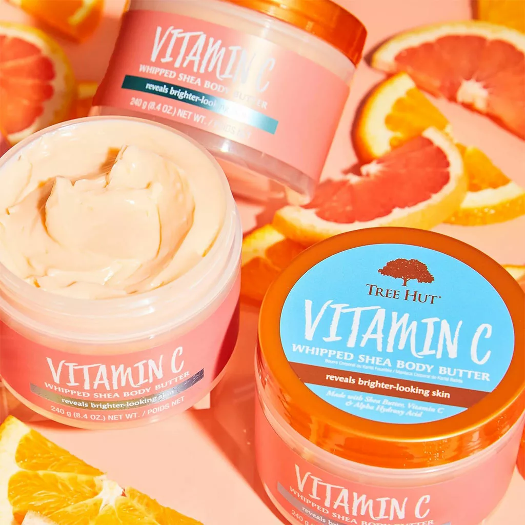 کره بدن لاکچری تری هات مدل vitamin c
