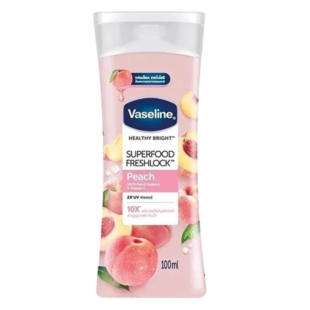لوسیون بدن وازلین هلو SUPERFOOD PEACH
