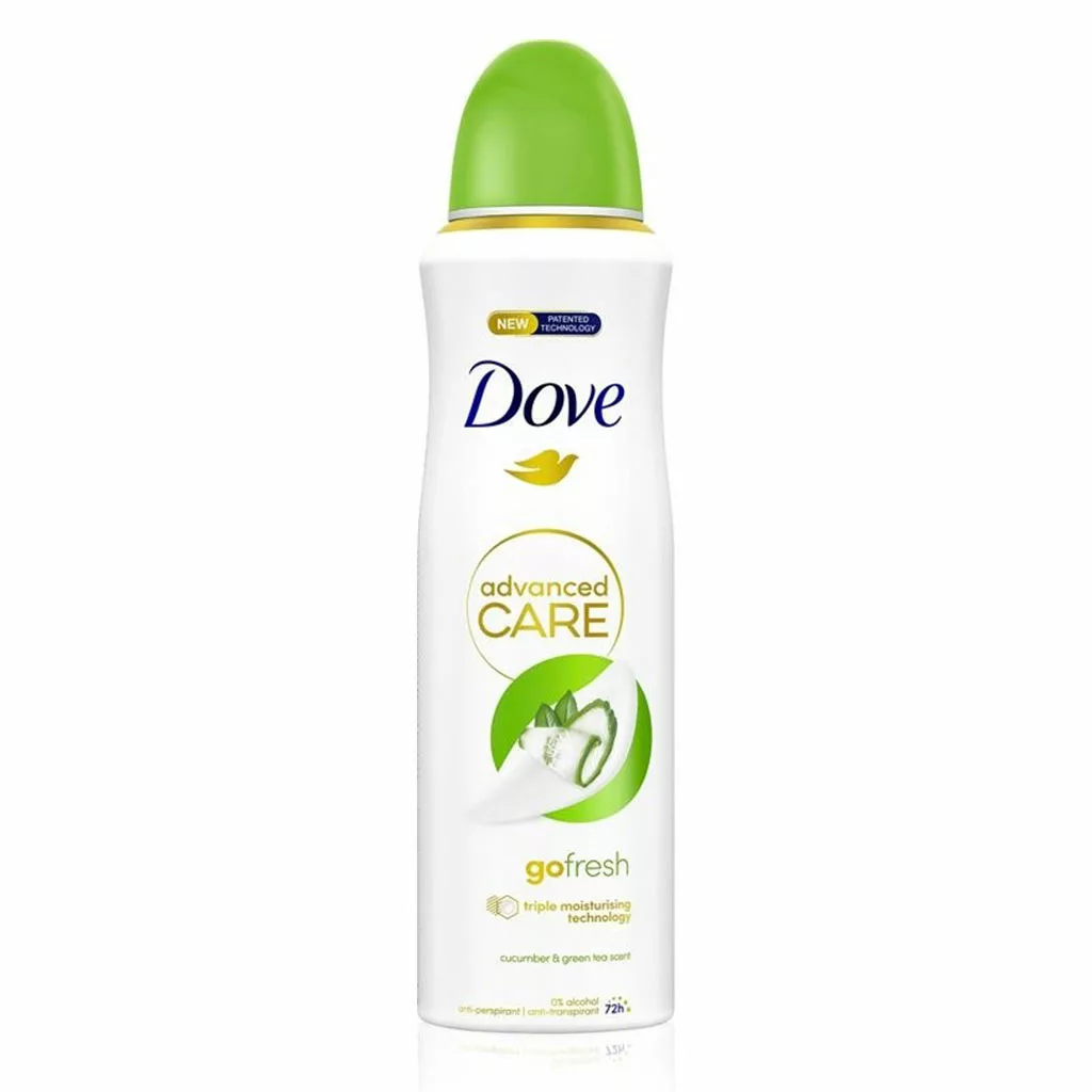 اسپری بدن 48 ساعته زنانه go fresh عصاره خیار داو اسپری بدن 48 ساعته زنانه go fresh عصاره خیار داو