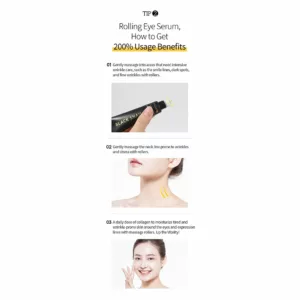 سرم دور چشم رولی فارم استی حلزون BLACK SNAIL