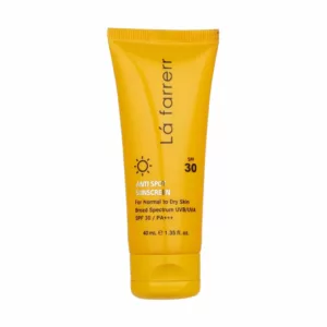 ضد آفتاب ضد لک لافارر spf30 نرمال تا خشک