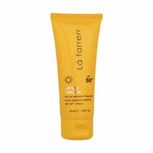 ضد آفتاب ضد لک لافارر spf 50 پوست چرب و دارای آکنه