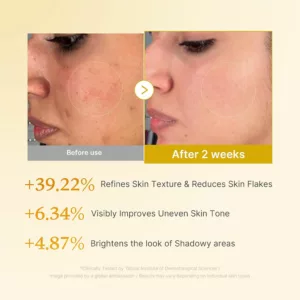 تونر کوجیک اسید مدی کیوب ترمریک niacinamide + glycolic