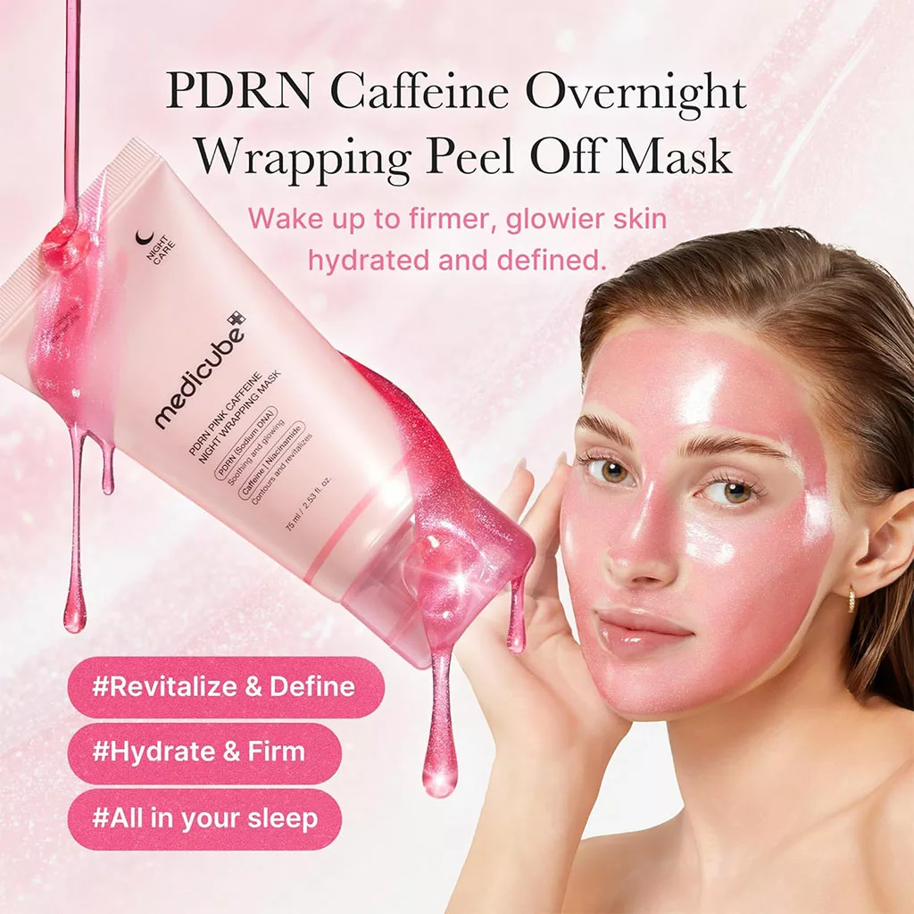 ماسک شب PDRN کافئین WRAPPING MASK