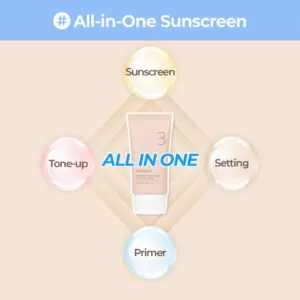 ضدآفتاب رنگی نامبوزین Base-skip تون آپ Beige SPF50