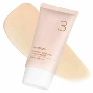 ضدآفتاب رنگی نامبوزین Base-skip تون آپ Beige SPF50