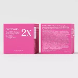 سرم کلاژن 2X نامبوزین PDRN ROSE پلامپینگ shot collagen