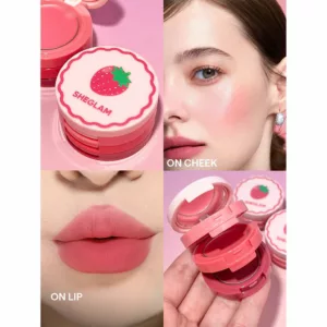 رژ لب و رژگونه کرمی شیگلم ٣طبقه