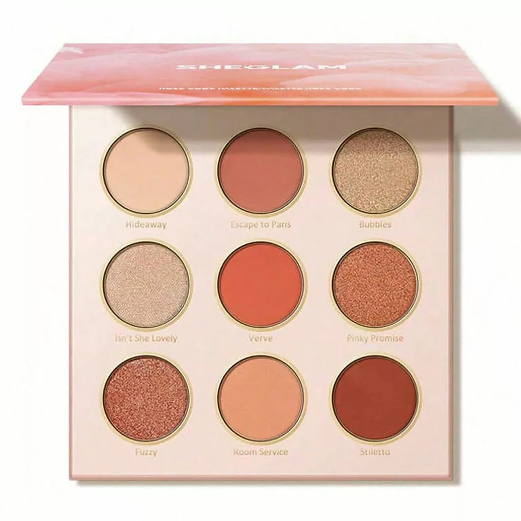 پالت سایه شیگلم رز کد ROSE CODE PALLETTE
