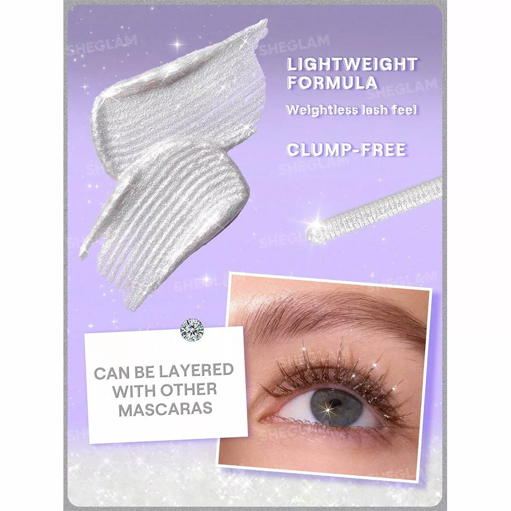 ریمل براق گلیتری شیگلم SPARKLE BRIGHT GLIYLTTER