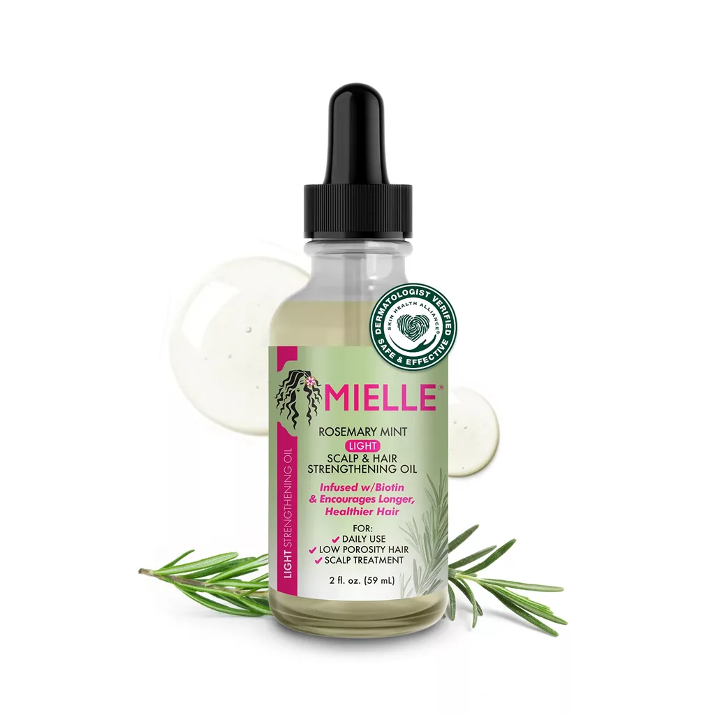 روغن رزماری و نعناع Light میله MIELLE ضد ریزش مو و درمان اسکالپ 59میل