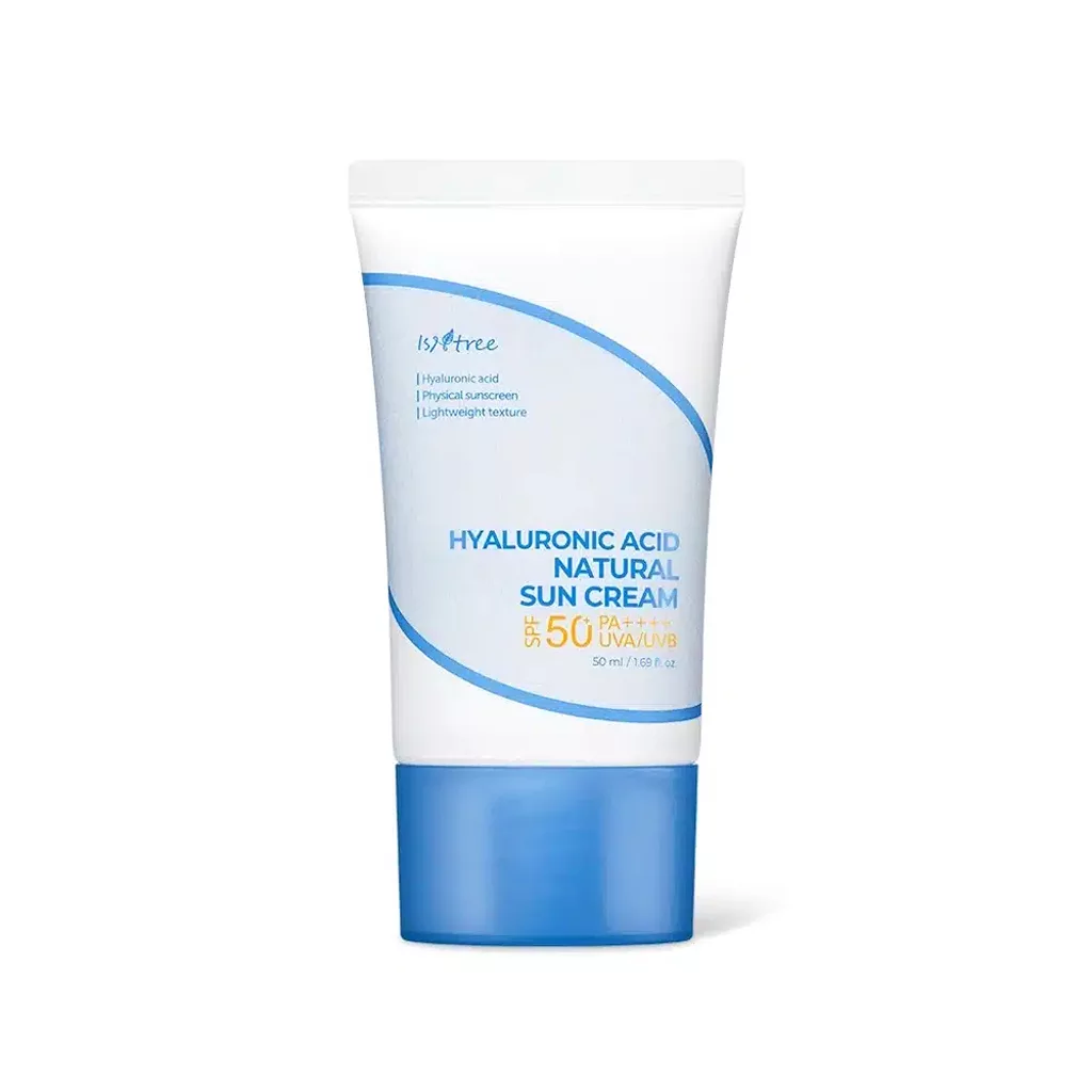 ضدآفتاب ایزنتری هیالورونیک اسید SPF50 نچرال