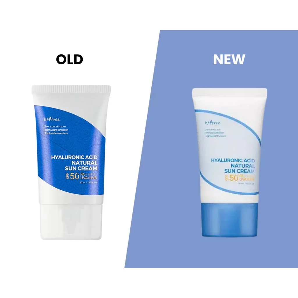ضدآفتاب ایزنتری هیالورونیک اسید SPF50 نچرال
