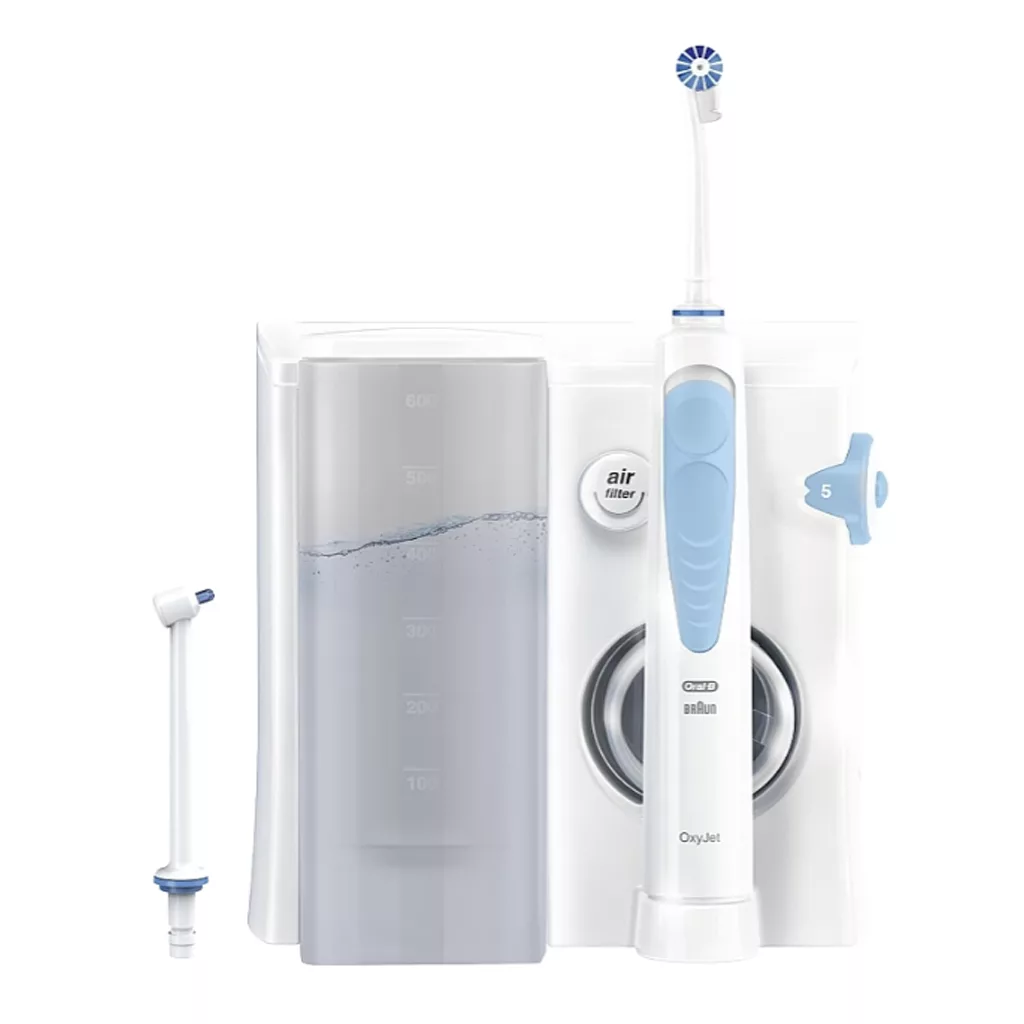واتر جت برقی اورال بی ORAL HEALTH CENTER محفظه دار OXYJET واتر جت برقی اورال بی ORAL HEALTH CENTER محفظه دار OXYJET
