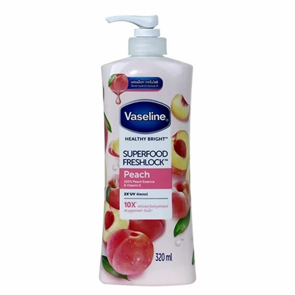 لوسیون بدن وازلین هلو SUPERFOOD PEACH