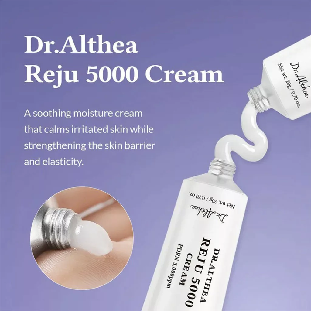 کرم ترمیم کننده PDRN دکتر التیا Panthenol+Reju 5000