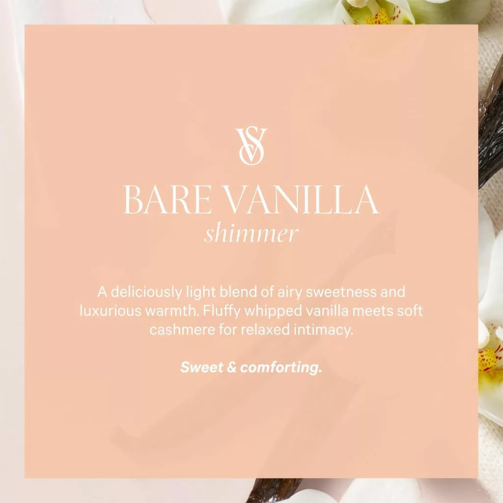 بادی میست Bare Vanilla ویکتوریا سکرت شیمر SHIMMER