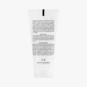 ضدآفتاب ضد لک رنگی سیسپرسا natural tinted