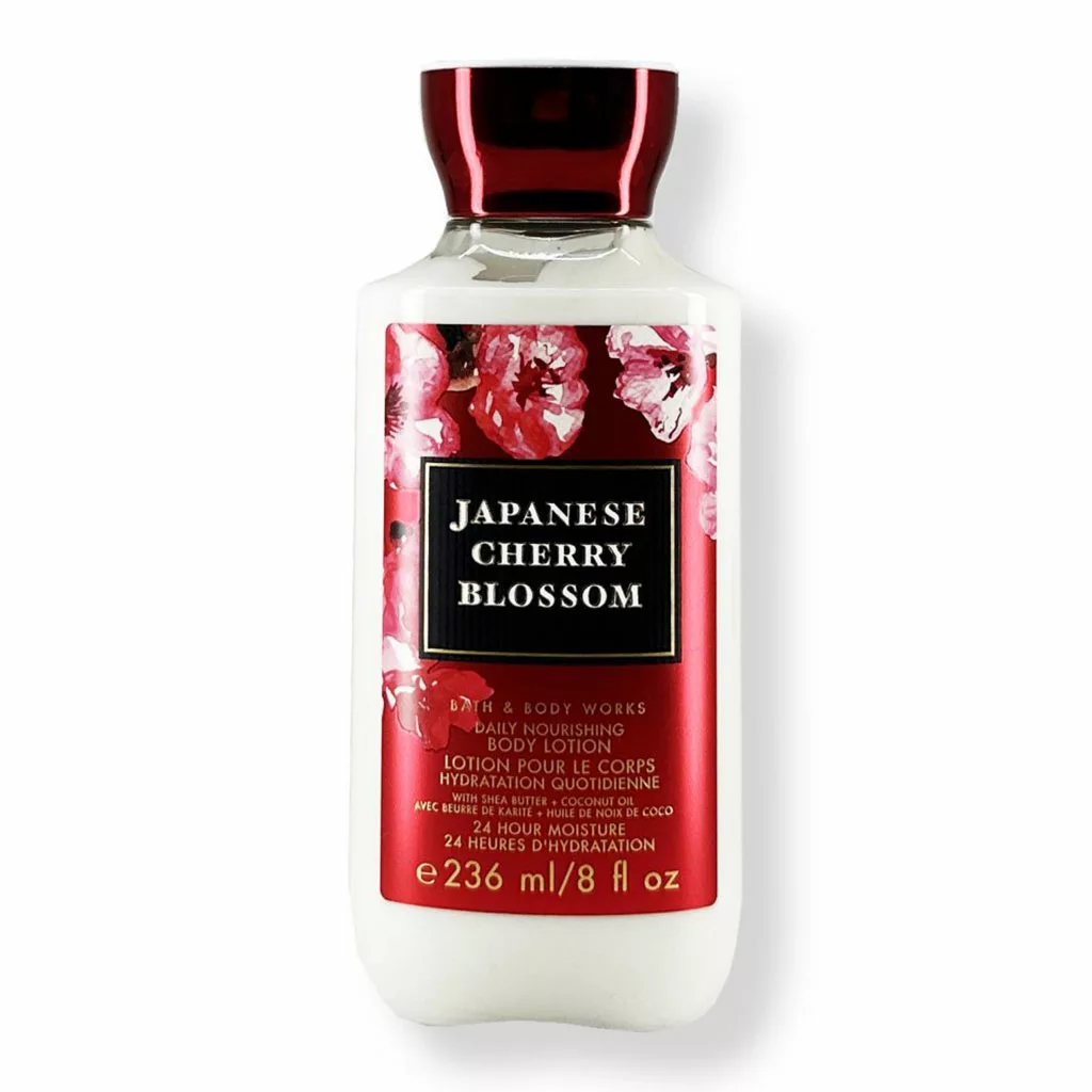 لوسیون بدن معطر بث اند بادی ورکز مدل Japanese cherry blossom لوسیون بدن معطر بث اند بادی ورکز مدل Japanese cherry blossom