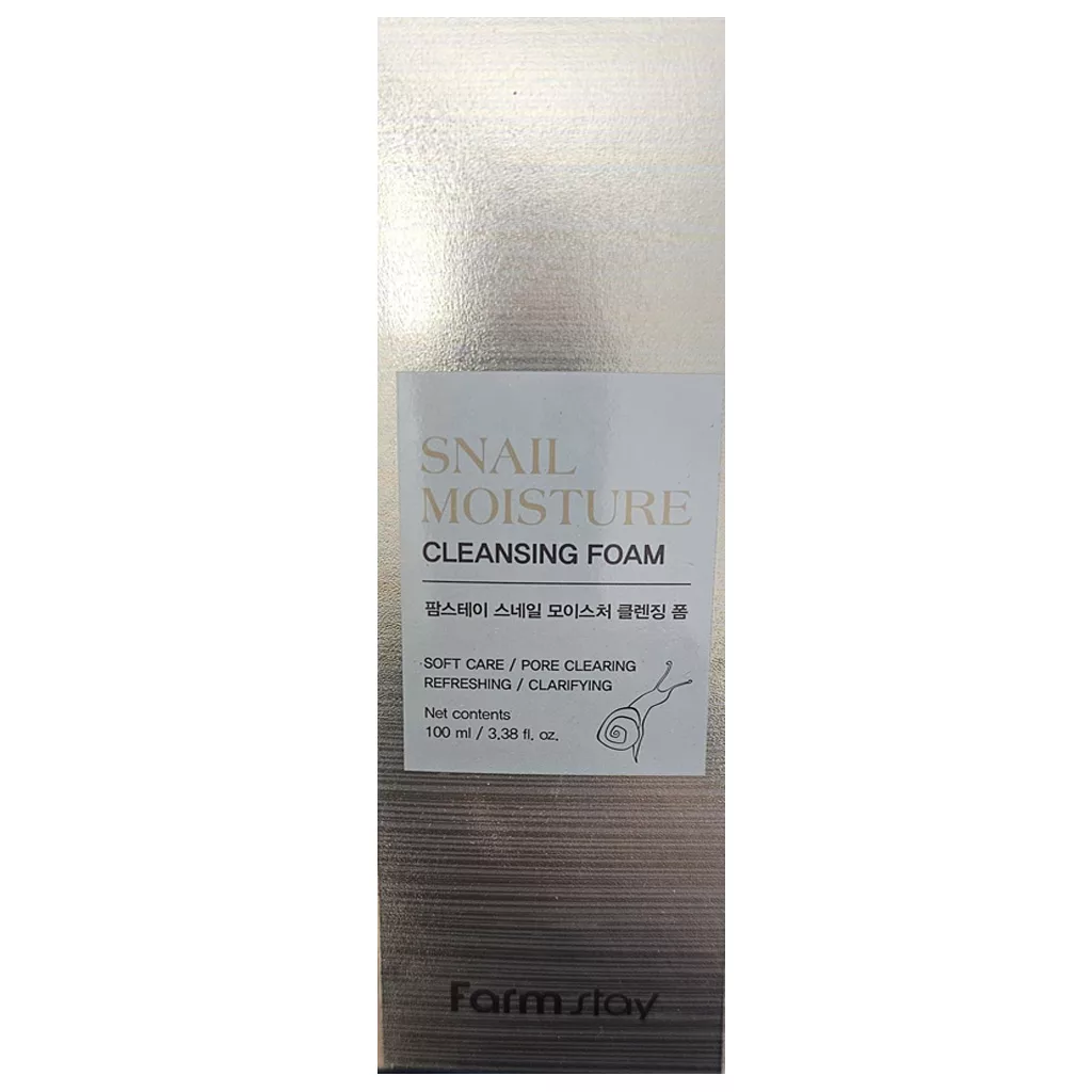 FarmStay Snail Moisture Cleansing Foam 100ml FarmStay Snail Moisture Cleansing Foam 100ml