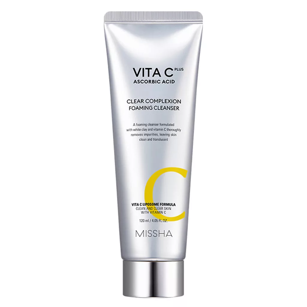 فوم شوینده روشن کننده ویتامین سی پلاس میشا Missha Vita C Plus Clear Complexion Foaming Cleanser