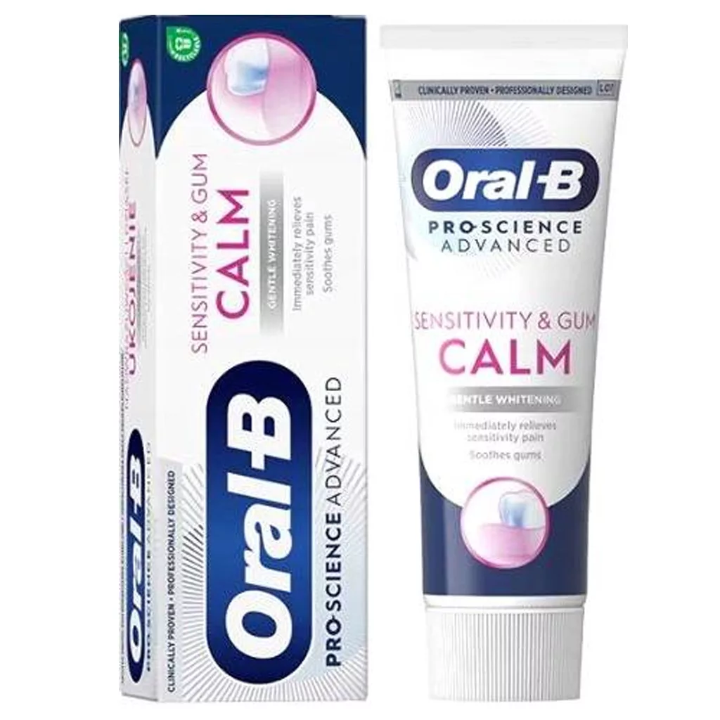خمیردندان اورال بی دندان لثه حساس سفید کننده CALM PRO SCIENCE خمیردندان اورال بی دندان لثه حساس سفید کننده CALM PRO SCIENCE