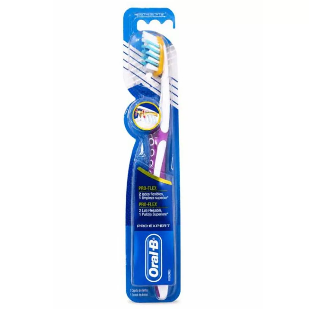 مسواک اورال بی پرو فلکس PRO-FLEX PRO EXPERT مدیوم Oral-B medium