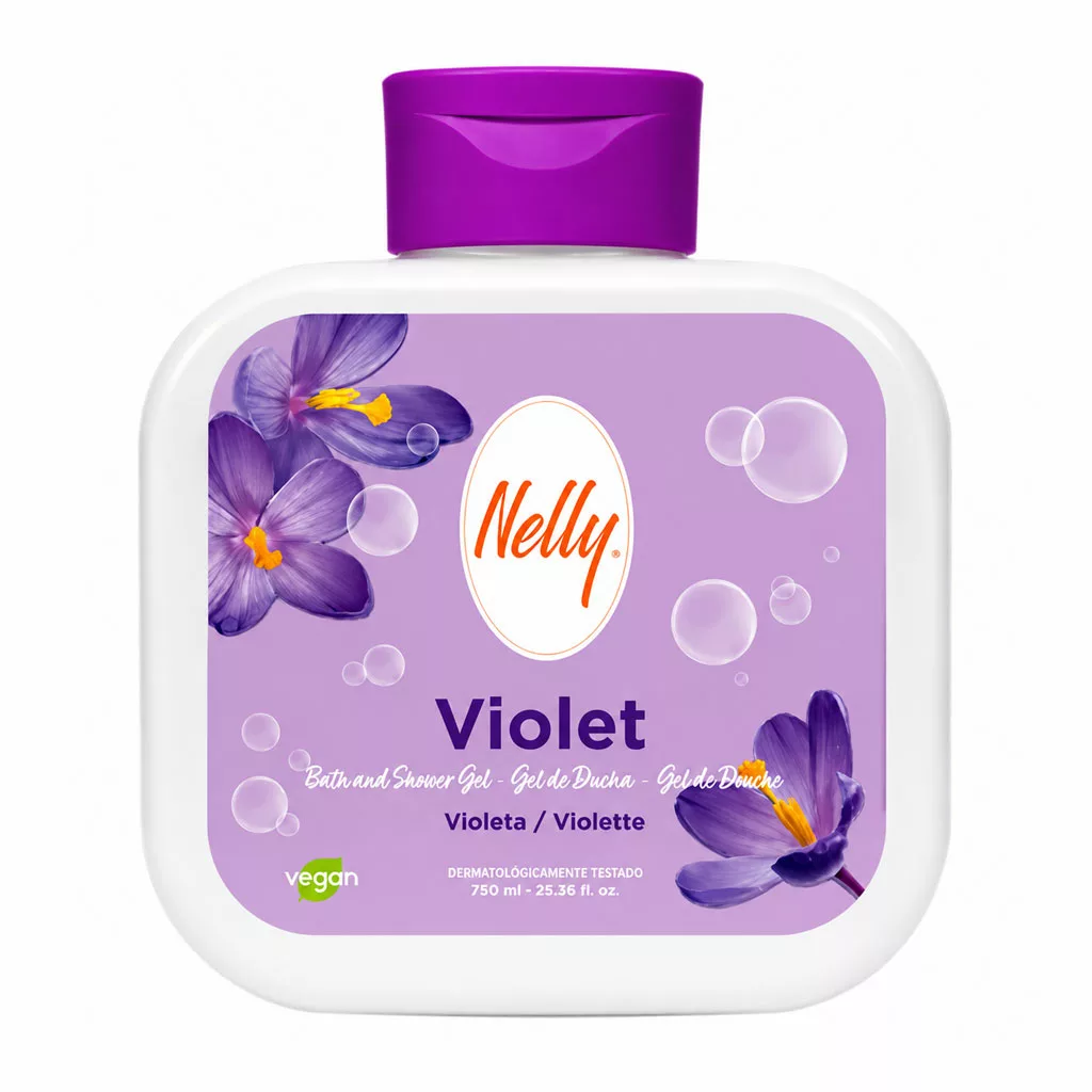 شامپو بدن نلی مدل Violet شامپو بدن نلی مدل Violet