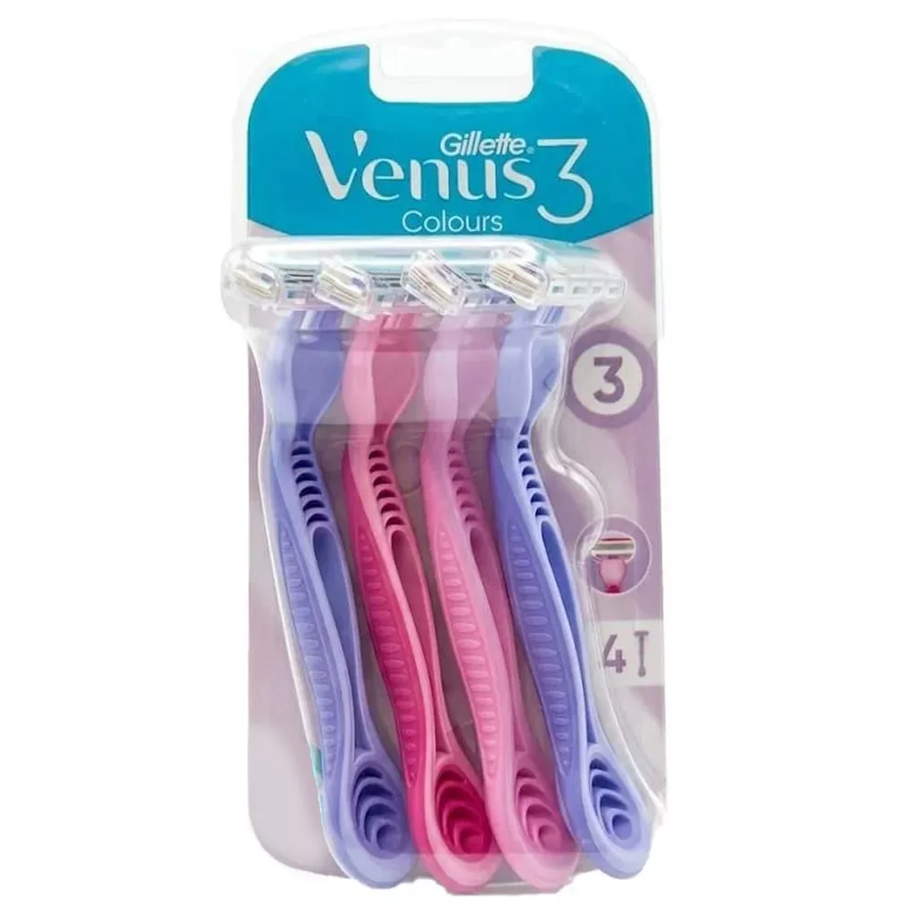 تیغ اصلاح زنانه ژیلت مدل Venus 3 تیغ اصلاح زنانه ژیلت مدل Venus 3