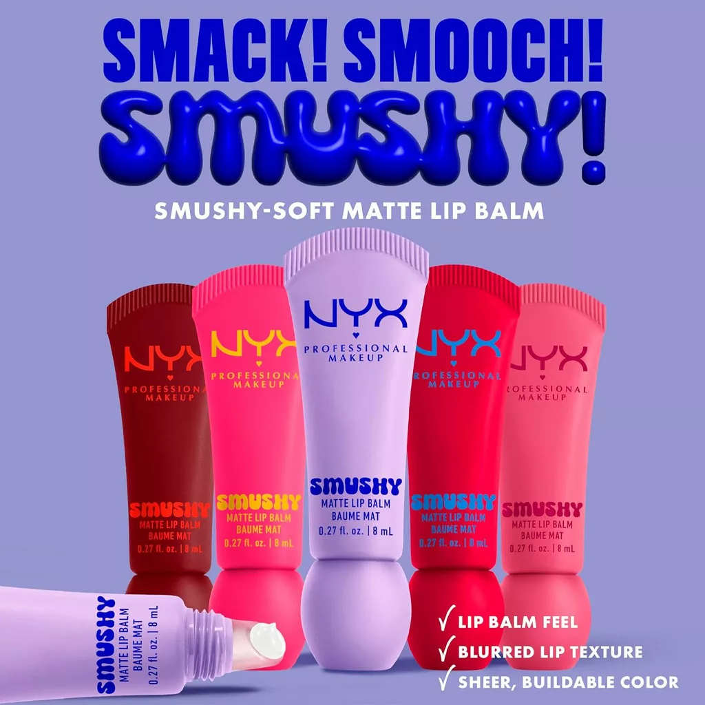 رژ لب مات میبیلن مدل smushy