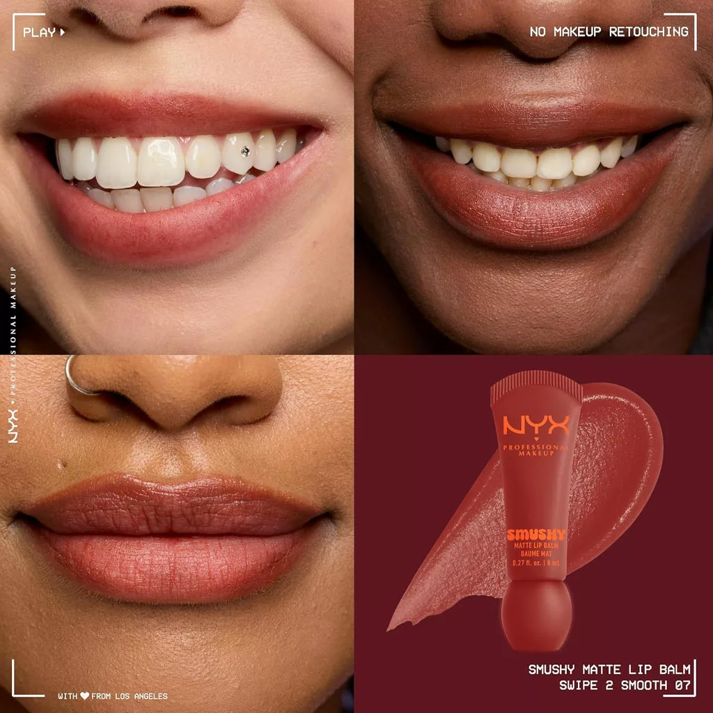 رژ لب مات میبیلن مدل smushy