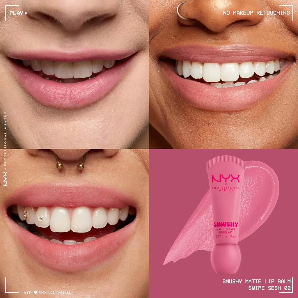 رژ لب مات میبیلن مدل smushy