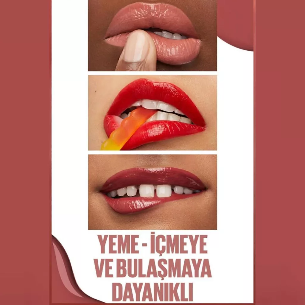 رژ لب مایع میبلین سوپر استی وینیل اینک Super Stay® Vinyl Ink