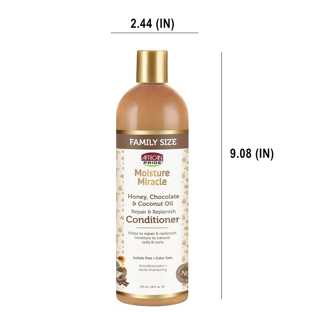 نرم کننده موی فر افریکن پراید عسل کوکونات Honey ,chocolate,coconut oil CONDITIONER