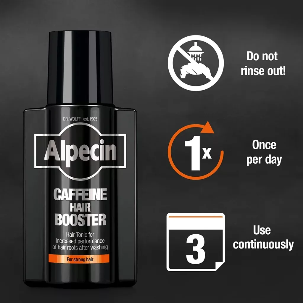 سرم تونیک مو آلپسین کافئین بوستر Alpecin CAFFEIN HAIR BOOSTER