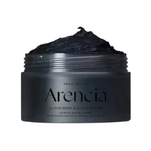 اسکراب کف سر و بدن آرنسیا لایه بردار پاکسازی آبرسان دوکاره بلک تی BLACK TEA & YUZU