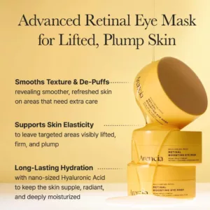 ماسک دور چشم آرنسیا رتینال کلاژن RETINAL BOOSTING EYE MASK COLLAGEN