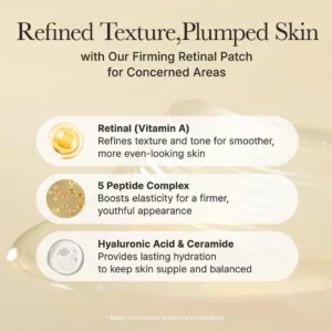 ماسک دور چشم آرنسیا رتینال کلاژن RETINAL BOOSTING EYE MASK COLLAGEN