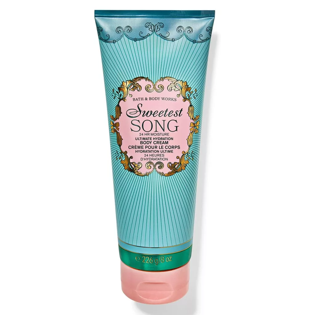 کرم بدن بث اند بادی ورکز Sweetest SONG سوئیت سانگ BATH & BODY WORKS BODY CREAM